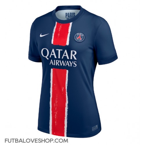 Dres Paris Saint-Germain Domáci pre Ženy 2024-25 Krátky Rukáv